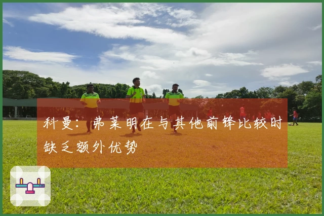 科曼:弗莱明在与其他前锋比较时缺乏额外优势